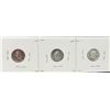 Image 2 : 1921-2021 100th Anniversary of The Blue Nose 1st ever colored dime graded full set of 3 coins each d
