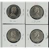 Image 3 : 1968 50 cent pieces x 4  nice group brilliant coins     take a close look at the details            