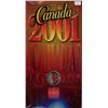 Image 1 : 2001 Canada  Celebration colored Maple Leaf quarter is Special packaging  Proof  coin inside