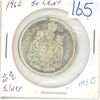 Image 1 : 1962 50 cent piece 80% Silver only   5,208,030 minted  nice quality coin                       Take 