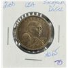 Image 1 : 2000 U.S.A. Sacaqewa Dollar   Beautiful Gold toning in the coin                                     