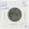 Image 1 : 2010 Vancouver Olympic men’s hockey 25 cent                                                         