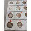 Image 2 : 15 50 cent pieces 1969 70 74 76 78 81 84 85 86 94 95 99 2002 2017  Nice collection all low mintage a