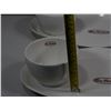 Image 2 : 4 x Tim Hortons, small soup bowls and sandwich plates