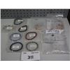 Image 1 : Assorted Silver/Rose Gold necklaces & pendant initials