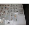 Image 9 : Assorted Silver/Rose Gold necklaces & pendant initials