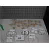 Image 2 : Assorted Gold Plated necklaces & Earrings