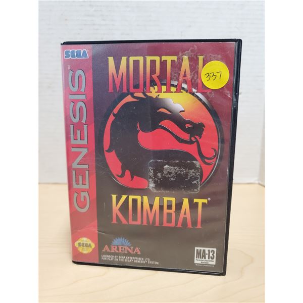 MORTAL KOMBAT FOR SEGA GENESIS