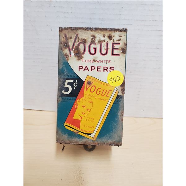 VOGUE CIGARETTE PAPER DISPENSER