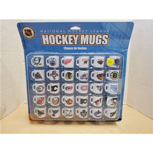 NHL MINI MUGS