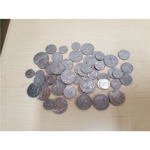 LOT OF AUSTRAILIAN COINS