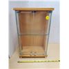 Image 1 : SMALL GLASS DISPLAY CABINET 14" X 8.5" X 5"