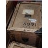 Image 2 : 1950's Canadian Medical supplies in wooden crate - Full crate, Plaster bandages - 24"L x 16"W x 17"H