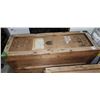 Image 2 : 1950's Canadian Medical supplies in wooden crate - Full crate, Intravenous (IV) holders - 11"W x 31"