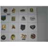 Image 3 : LOT OF 24 ALBERTA TOWN PINS - ALL DIFFERENT TOWNS