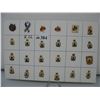 Image 1 : LOT OF 24 ROYAL CANADIAN LEGION PINS - ALL DIFFERENT (Service Years and or Design)