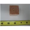 Image 1 : 10 OUNCE COPPER CUBE  .999 FINE