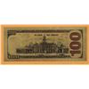 Image 2 : NOVELTY UNITED STATES COMMEMORATIVE $100 DONALD TRUMP NOTE (Not Legal Tender)