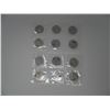 Image 2 : 2011 CANADIAN LEGENDARY NATURE CIRCULATION 25 CENT COINS - 12 PACK
