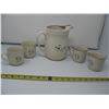 Image 2 : PITCHER with 4 MATCHING CUPS