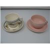 Image 2 : 4 CUP & SAUCERS - Two are Royal Albert,  1 Pastel,  1 Old English