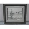 Image 2 : BERNIE BROWN MATTED and  FRAMED PRINT