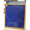 Image 1 : WOOD & GLASS DISPLAY CASE  24 inch X 20 inch  -  Was used for displaying pins