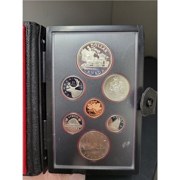 1981 proof mint set