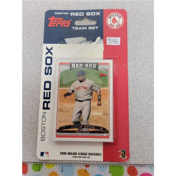 Sealed Topps Red Sox complete roster 2006