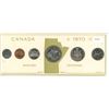 Image 1 : 1970 6-coin Canada Year Set. Includes Manitoba Centennial Dollar.