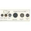 1972 6-coin Canada Year Set. Includes Voyageur Dollar.