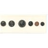 Image 2 : 1973 6-coin Canada Year Set. Includes RCMP Centennial 25 Cents & Prince Edward Island Centennial Dol