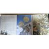 Image 2 : Complete Set of 3 Canadian Tire Money first issue Limited Edition Coins. Housed in original folder o