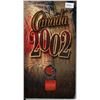 Image 1 : 2002 Colourized Canada Day 25 Cents. Housed in its original folder of issue.