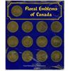 Image 2 : Coats of Arms of Canada/Floral Emblems medals. Complete Set of 13, one for each province and territo