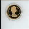 Image 3 : 1987 Proof Loonie. Proof with Ultra Heavy Cameo. The first Proof Loonie. Housed in its original case