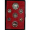 Image 2 : 1973 RCMP Centennial Specimen Set. 7-coin Specimen Set in original case of issue.