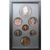 Image 2 : 1994 RCMP Dog Team Silver Dollar. 7-coin Proof Set. All coins have Ultra Heavy Cameos. Housed in its