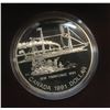 Image 2 : 1991 Frontenac Silver Dollar. Commemorating the 175th Anniversary of the first Canadian steamship on