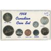 Image 1 : 1968 Canadian Year Set. 8-coin set includes both Silver & Nickel coins.