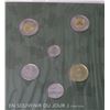 Image 2 : 2019 Remember D-Day Coin Set. 6-coin set includes Coloured & Regular D-Day Toonies. Housed in its or