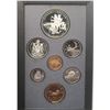 Image 1 : 1990 Proof Set. 7-coin set includes Silver Dollar that commemorates the explorations of HBC fur trad