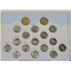 Image 2 : Complete Set of 17 RCM Vancouver Olympics 2010 coins. Includes 15 Olympic 25 cents & 2 special looni