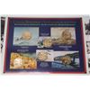 Image 2 : Canada Remembers. Lot of 6 World War II large Bronze Medals. Includes Passing, D-Day: The Assault, N