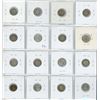Image 2 : Lot of 16 Canadian Silver 5 Cents. Includes 1872H, 1897 Narrow 8, 1891, 1899, 1902H Large H, 1907 Na