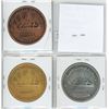 Image 2 : Complete Set of 3 Scoop Lewry CNA Presidential Medals in 3 different metals. Lewry was CNA president