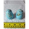 Image 5 : WADE Golden Turquoise England  salt, pepper and mustard set