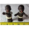 Image 1 : Vintage Black Americana salt & pepper shakers