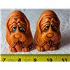 Image 3 : St. Bernard and wrinkle dog salt & pepper shakers