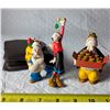 Image 1 : Popeye, Olive Oil and  wellington Wimpey Christmas ornaments